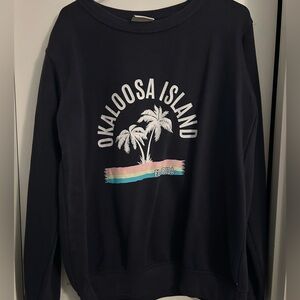 Pacific & Co Okaloosa Island Navy Crew Neck - Great Condition Size: S